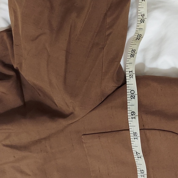 Ellen Tracy Chocolate Brown Pantsuit - Picture 7 of 12